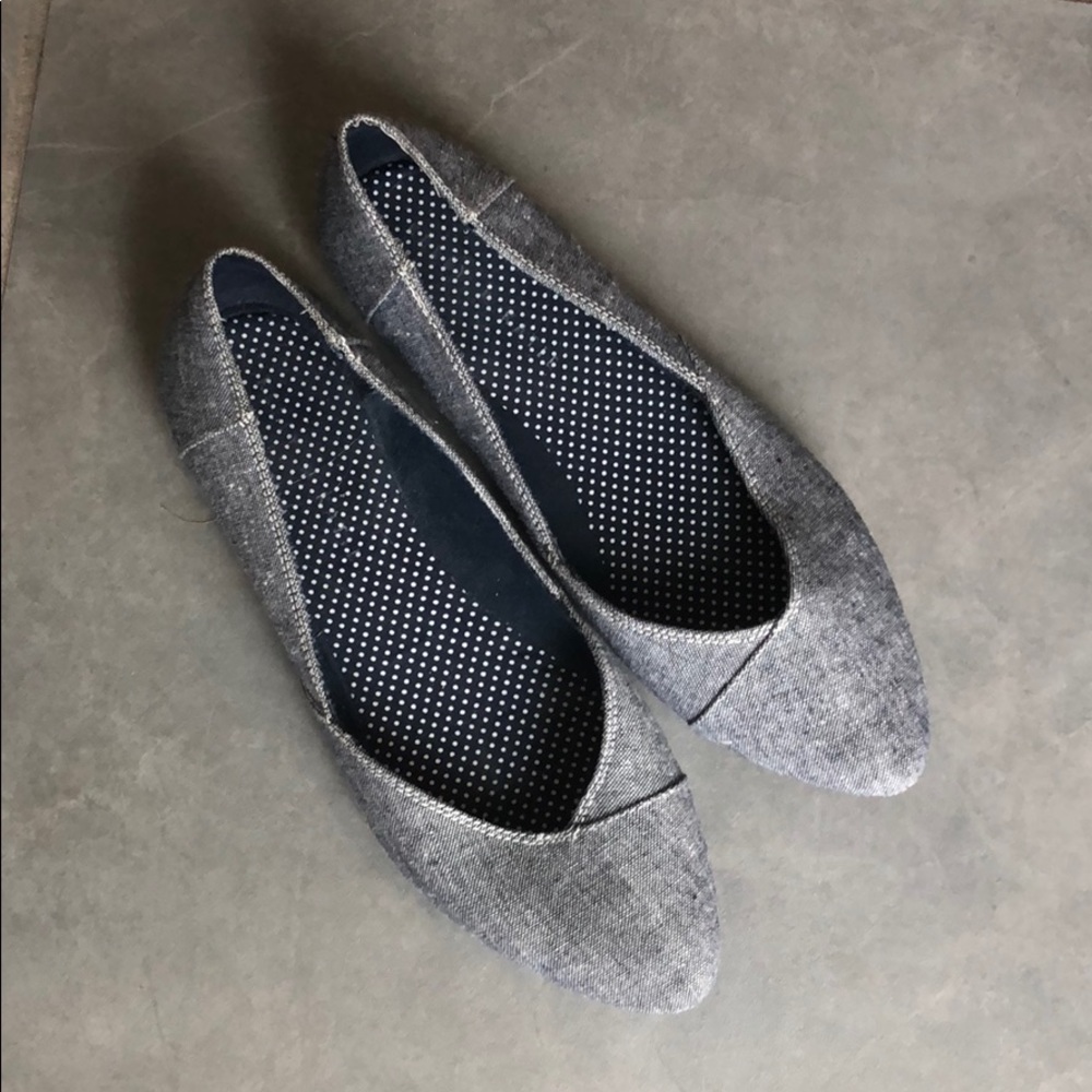 Kelly and Katie denim Flats Size 9
